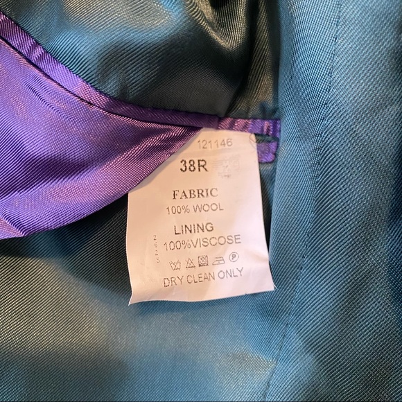 WALKER SLATER  tweed plaid jacket - Picture 5 of 6